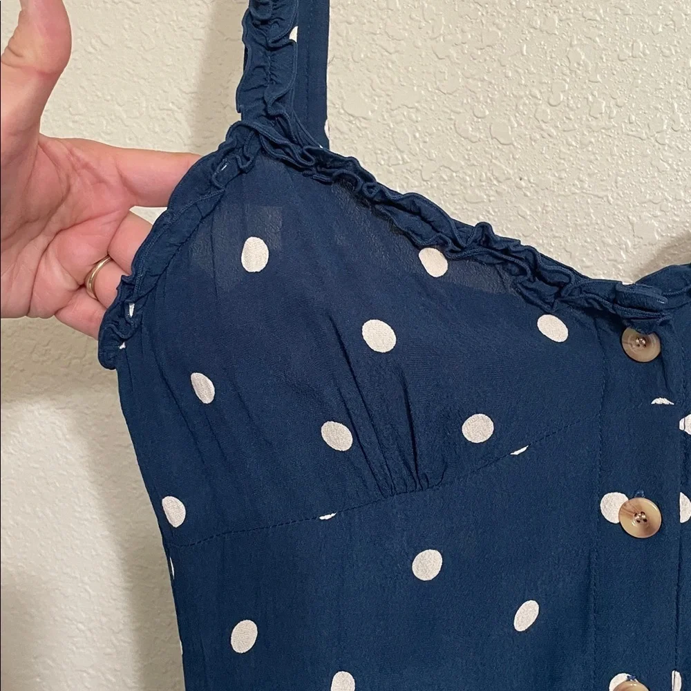 Faithfull the Brand Blue and White Jumpsuit - Picture 6 of 11